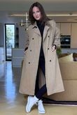 Mercer Soft Twill Trench Caramel /20 =